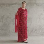 SA5002 Golden Regal Statement Dress - Image 3