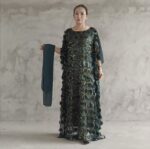 SA5002 Golden Regal Statement Dress - Image 5