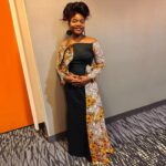 SA4032 African Women’s Wedding Dress – Off-Shoulder Maxi Dress with Headscarf