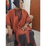 SA4051 Plus Size African Dresses for Women Spring 2025 Fashion African Half Sleeve Polyester O-neck Long Dress Dashiki African Clothes - Image 5