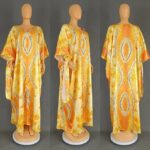 SA4052 African Dresses for Women Elegant Dashiki Abaya Maxi Dress Africa Clothes Ankara Dresses Spring Autumn Plus Size Dresses - Image 9