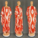 SA4052 African Dresses for Women Elegant Dashiki Abaya Maxi Dress Africa Clothes Ankara Dresses Spring Autumn Plus Size Dresses - Image 5