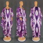 SA4052 African Dresses for Women Elegant Dashiki Abaya Maxi Dress Africa Clothes Ankara Dresses Spring Autumn Plus Size Dresses - Image 3