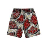 SA4061 African Print Summer Shorts for Women – Casual Plus Size Dashiki Ankara Shorts - Image 10