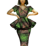 SA4064 African 2 Piece Set for Women – Dashiki Print Skirt & Top | Ankara Wax Outfit | AFRIPRIDE - Image 10